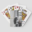 Recherche de piano noir et blanc jeux de cartes Instrument de clavier