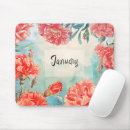 Recherche de janvier tapis souris Mois