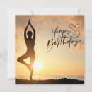Recherche de yoga cartes anniversaire cartes Femme