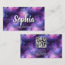 Recherche de galaxie cartes visite Code qr