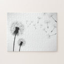 Recherche de sillhouete puzzles Fleurs