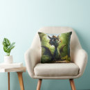 Recherche de dragon vert coussins Magique