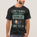 Recherche de banjo tshirts Instrument