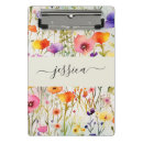 Recherche de fleurs porte blocs Aquarelle