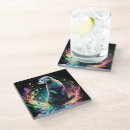 Recherche de loutre dessous de verres Abstrait