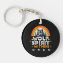 Recherche de lune de loup porteclés Loups