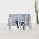 Recherche de vache à noël cartes Hiver