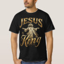 Recherche de jésus est mon roi tshirts Toute personne