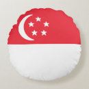 Recherche de singapour coussins Drapeau