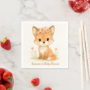 Recherche de renard de bébé serviettes Pour enfants