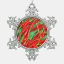 Recherche de poivrons ornements Rouge