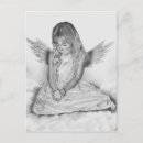 Recherche de ange fille cartes postales Blanc