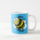 Recherche de abeille de bande dessinée tasses Insecte