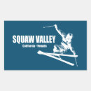 Recherche de station autocollants Skieur