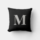 Recherche de gris et noir coussins Moderne