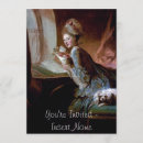 Recherche de rococo invitations Marie antoinette