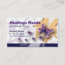 Recherche de mains curatives cartes visite Affaires