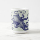 Recherche de poulpe vintage tasses Vie marine