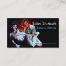 Recherche de tatouages cartes visite Artiste de tatouage