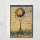 Recherche de style steampunk invitations Vintage