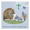 Recherche de agneau de lion posters Religieux