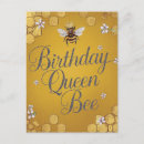 Recherche de reine des abeilles cartes postales Couronne
