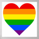 Recherche de arc en ciel posters Coeur