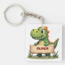 Recherche de dino mignon porteclés Dessin animé