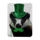 Recherche de blaireau magnets Animaux
