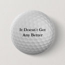 Recherche de balle de golf badges Fête des pères