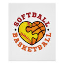 Recherche de softball posters Basket