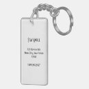 Recherche de blanc rectangulaires porteclés Customer