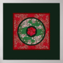 Recherche de motifs japonais posters Vert