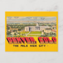 Recherche de pics vœux cartes Colorado