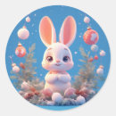 Recherche de illustration de lapin autocollants Pour enfants