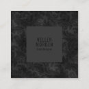 Recherche de luxueux cartes visite Noir