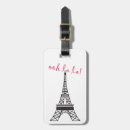 Recherche de tour eiffel paris france bagages étiquettes Jolie