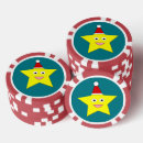 Recherche de étoiles jetons poker Jaune