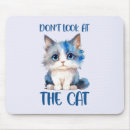 Recherche de chat adorable tapis souris Illustration de chat mignon