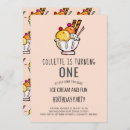 Recherche de ice cream 1ans anniversaire invitations Crème glglace