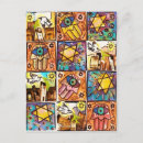 Recherche de tov mazel cartes postales Juif