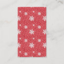 Recherche de motif de noël cartes visite Flocons de neige