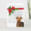 Recherche de airedales noël cartes Animal