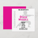 Recherche de taekwondo invitations D'anniversaire
