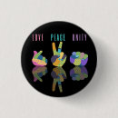 Recherche de paix badges Coloré