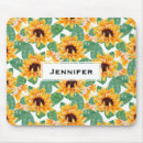 Recherche de feuille jaune tapis souris Feuilles verts