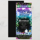 Recherche de de mardi gras anniversaire invitations Élégant