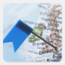 Recherche de drapeau international autocollants L'europe