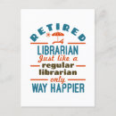 Recherche de bibliothécaire cartes postales Retraite