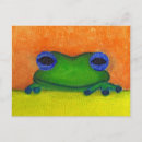 Recherche de grenouille cartes postales Peinture